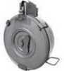 The RWB AK4775 Drum Magazine AK-47 75 Round Steel Black Hinged Back